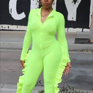 Spandex one of a kind Designer Jumpsuit